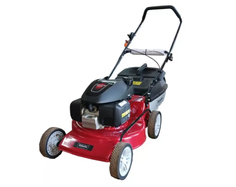 Stiletto Lawn Mower 46cm Steel Deck Honda GCV200 Engine